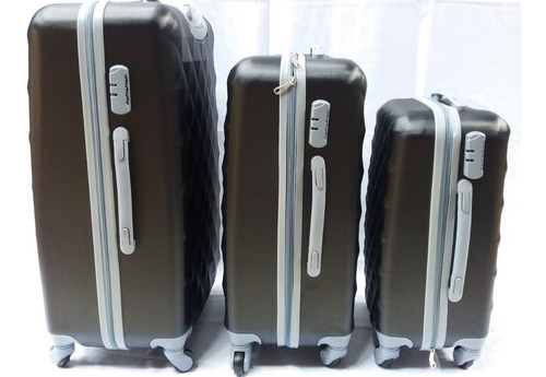 Set 3 Valijas Rígidas 20 24 28 Pulgadas Viaje Vacaciones! - Popurrí