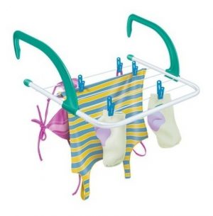 Tendedero Portátil Ropa Acero Pintado Fácil De Trasladar