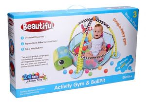Gimnasio Alfombra  Bebé Didáctico + 24 Pelotas Pelotero