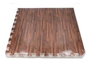 Piso Goma Eva Encastrable X4uni Simil Madera 60 X 60 X 10mm