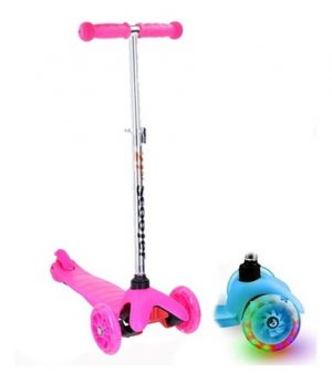 Tripatin Monopatin Para Niños Colores Surtidos Con Luces