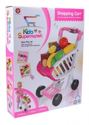 Carrito Carro De Supermercado Con Luz Y Música 28 Piezas